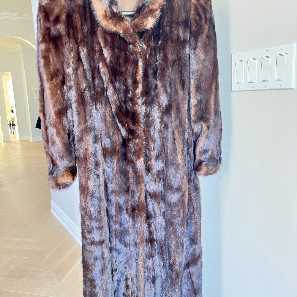 Luxurious Brown Fur Coat